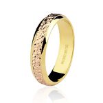Aliança De Ouro 18k 4,90mm Bodas