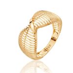 Anel em Ouro 18K Infinito Filigrana