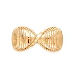 Anel em Ouro 18K Infinito Filigrana