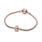 Clipe Pandora Rose Elegância