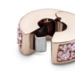 Clipe Pandora Rose Elegância Rosa