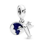 Charm Pandora Pendente Viagem De Avião