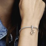 Charm Pandora Pendente Trio Da Sorte Rose