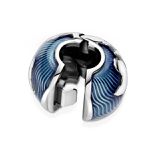 Charm Pandora Com Clip Planeta Azul