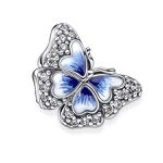Charm Pandora Borboleta Azul Brilhante
