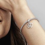 Charm Pandora Pendente Coração e Quebra-Cabeça Divisível