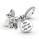 Charm Pandora Pendente Vaga-Lume Brilha No Escuro
