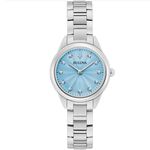 Relógio Bulova Feminino Classic Sutton Mostrador Azul