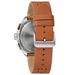 Relógio Bulova Masculino Cronógrafo Racer Couro 