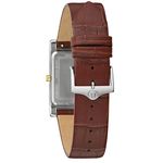  Relógio Bulova Masculino Classic Sutton Retangular Couro