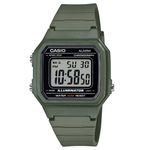 Relógio Casio Standard Quadrado Digital Verde Militar