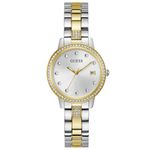 Relógio Guess Feminino Bicolor Com Pedras