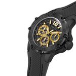Relógio Guess Masculino Multifunção Silicone Preto