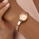 Relógio Guess Feminino Rosé Oval Pulseira Bracelete