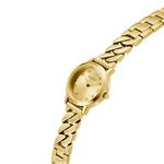 Relógio Guess Feminino Dourado Pulseira Corrente GW0867L2