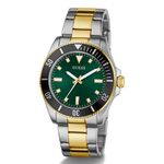 Relógio Guess Masculino Bicolor Mostrador Verde GW0968G4