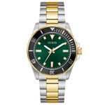 Relógio Guess Masculino Bicolor Mostrador Verde GW0968G4