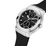 Relógio Guess Masculino Analógico Silicone Preto 