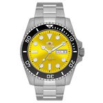 Relógio Orient Masculino Diver com Amarelo 