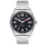 Relógio Orient Masculino Sport Aço Analógico Preto