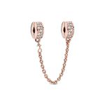 Corrente De Segurança Pandora Rose Elegância