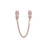 Corrente De Segurança Pandora Rose Elegância