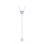Colar Swarovski Y Stilla com Pedra Azul e Branca 5734249