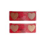 TRIO DE CONTORNO, BLUSH E ILUMINADOR LOVELY FENZZA