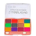 PALETA DE SOMBRAS 12 CORES LUA E NEVE