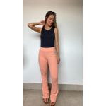 Calça Flare Básica Goiba