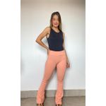 Calça Flare Básica Goiba