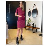Vestido Marsala Ana Flavia
