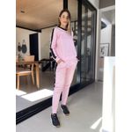 Conjunto Comfy Moletom Rosa Fabi