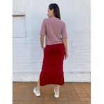 Conjunto Comfy Jessica Listrado Marsala