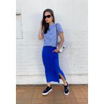 Conjunto Comfy Jessica Listrado Azul 