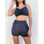 Conjunto Fitness Short e Top Beach 