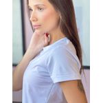 CAMISETA FITNESS POLI BRANCA 