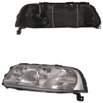 FAROL GOL G3 2000 A 2005 CROMADO FOCO DUPLO ZN - ESQUERDO 