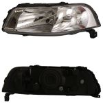 FAROL GOL G3 2000 A 2005 FOCO SIMPLES CROMADO ZN - ESQUERDO 