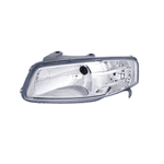FAROL GOL G4 2006 A 2014 FOCO SIMPLES CROMADO ZN - ESQUERDO