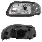 FAROL GOL G4 2006 A 2014 FOCO SIMPLES CROMADO ZN - ESQUERDO