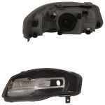 FAROL GOL G4 2006 A 2014 FOCO SIMPLES MASCARA NEGRA ZN - ESQUERDO