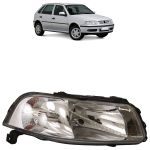 FARO GOL G3 2000 A 2005 FOCO SIMPLES CROMADO ZN - DIREITO 