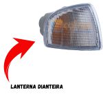 Lanterna Dianteira do Gol 1995 a 1999 - Cor Cristal - Lado Direito