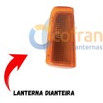 Lanterna Dianteira do Monza 1988 a 1990 - Cor Âmbar - Lado Direito