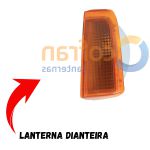 Lanterna Dianteira do Monza 1988 a 1990 - Cor Âmbar - Lado Esquerdo