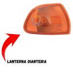 Lanterna Dianteira do Palio até 2000 - Cor Âmbar - Lado Direito