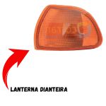 Lanterna Dianteira do Palio até 2000 - Cor Âmbar - Lado Esquerdo