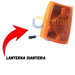 Lanterna Dianteira do Uno 1984 a 1990 - Cor Âmbar - Lado Direito