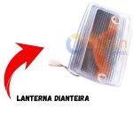 Lanterna Dianteira do Uno 1984 a 1990 - Cor Cristal - Lado Direito